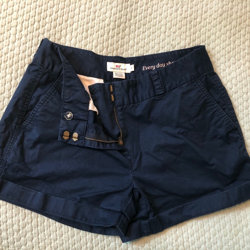 Navy Blue Vineyard Vines Shorts